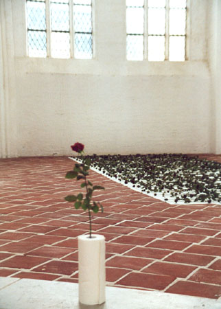 Installation -Geschichten- in der St. Petri Kirche, Lbeck 2000